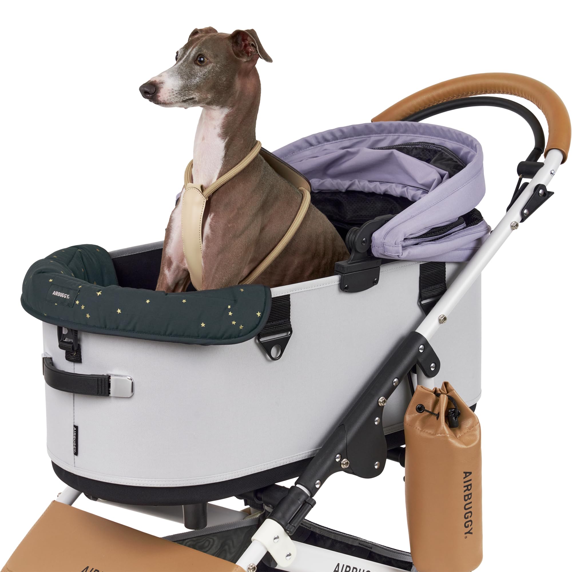 

Compatible with AirBuggy Dome 3 and WIZ X, Corner Cushion Twinkle Black (ADJP0003), Made in Japan. Also suitable as a chin rest cushion.