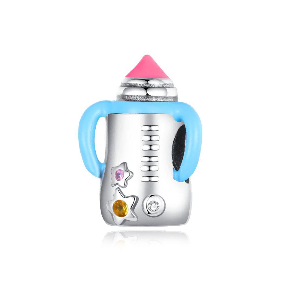 Charms Original Certified Mother'S Day Love Heart Girl Gift Beads Fit Bracelet Copper Women Jewelry Diy Accessory