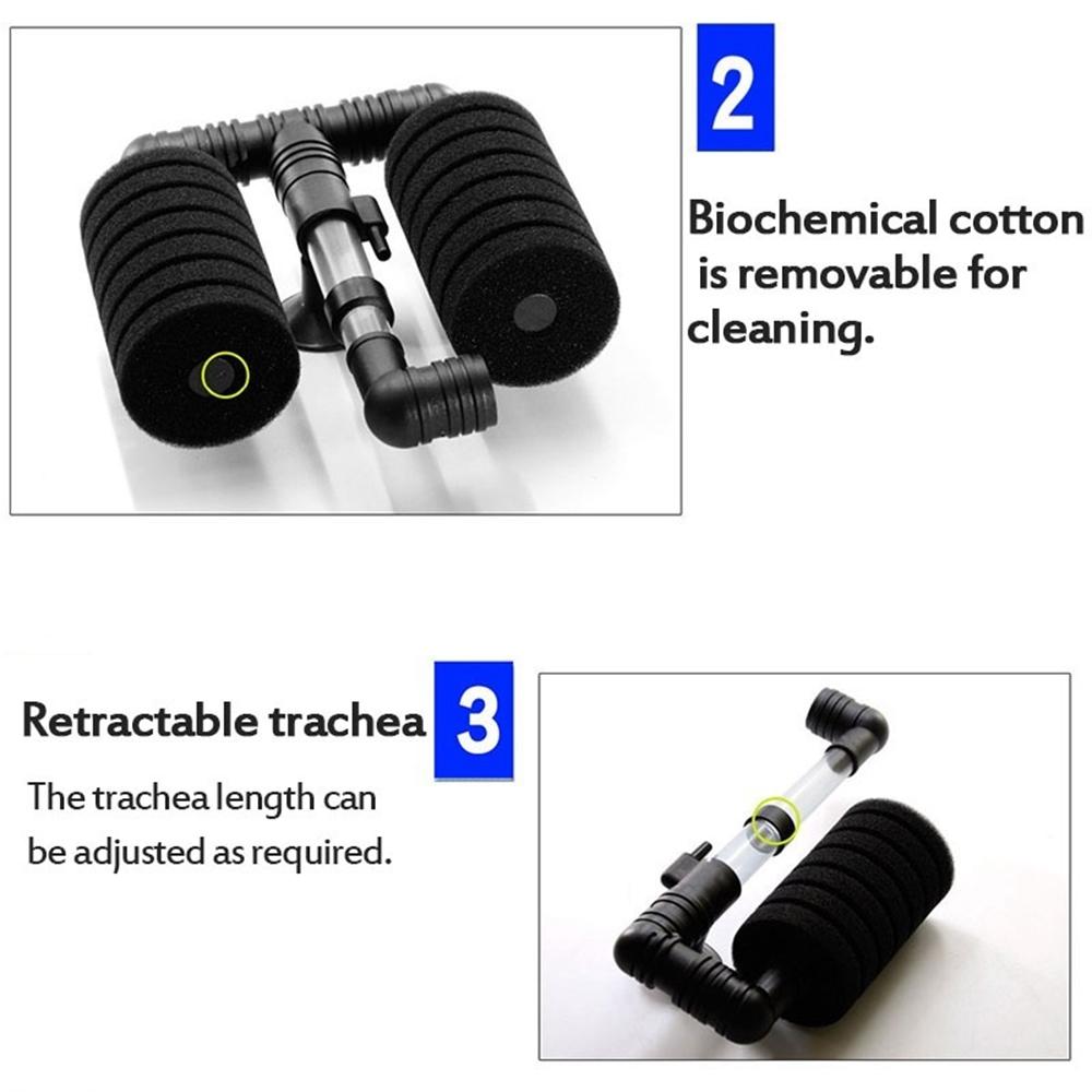 Hanging for Aquarium Air Driven Sponge Fish Tank Accessory Filter Bio-Sponge Filter Pet Supplies