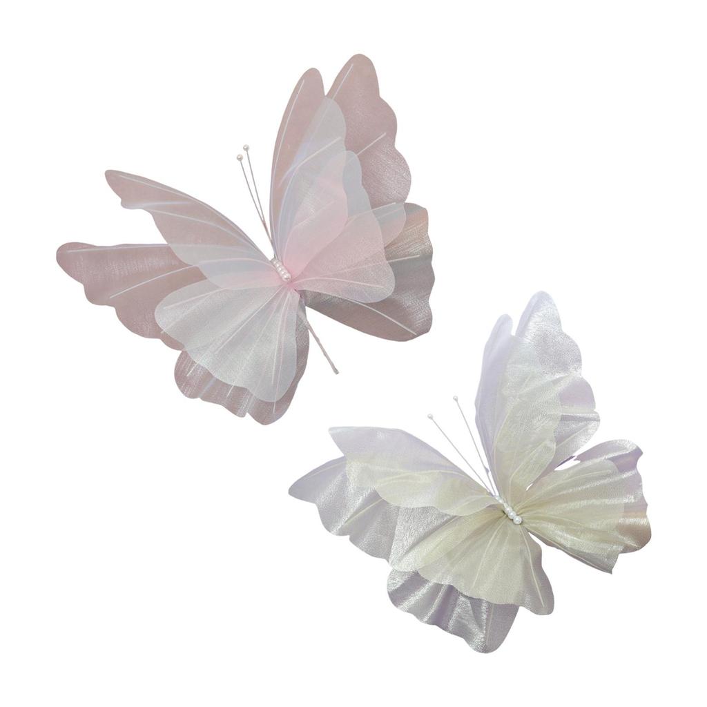 Giant Gauze Fake Butterfly Party Artificial Butterfly for Wedding Indoor DIY