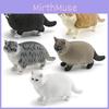 Siamese Cat Animal Model Pvc Decor For Kids Educational Playroom Collectible Toy