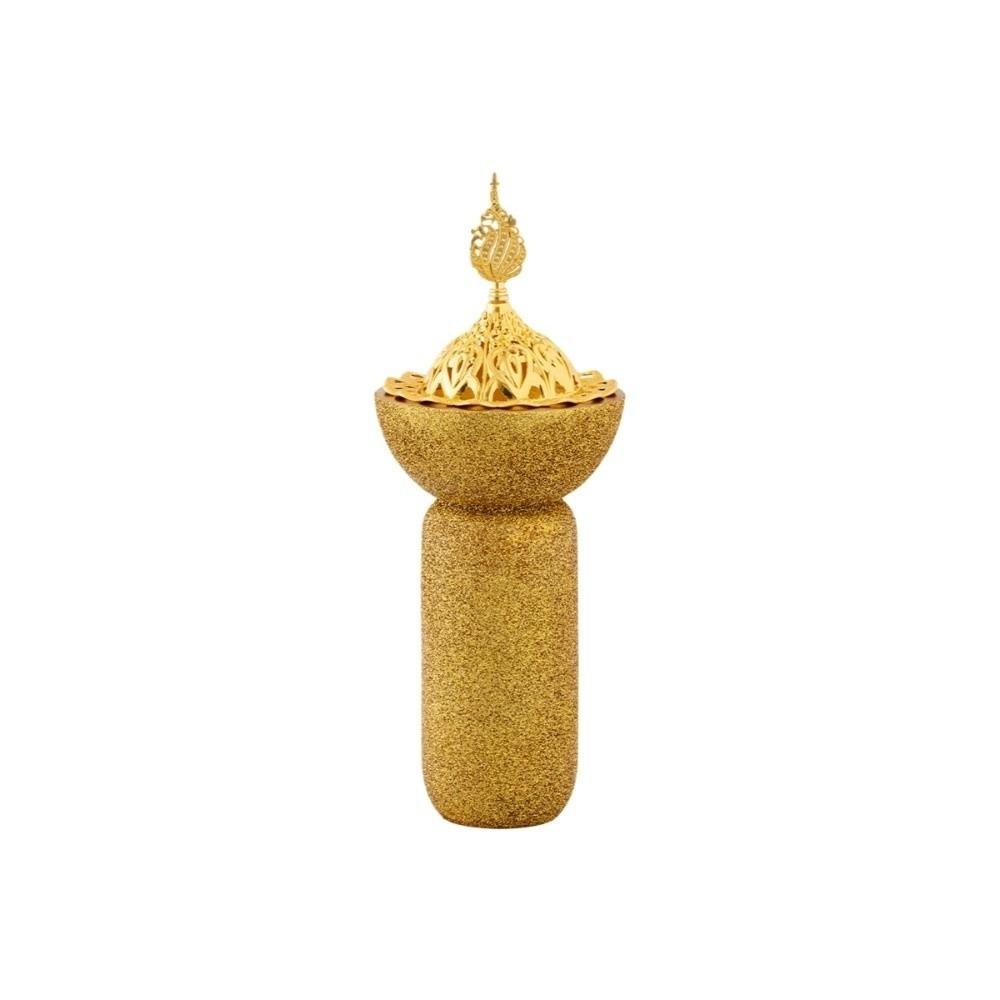 Luxury Incense Diffuser Hollow Out Aromatherapy Burner Yoga Glitter Base Incense Burner  Office