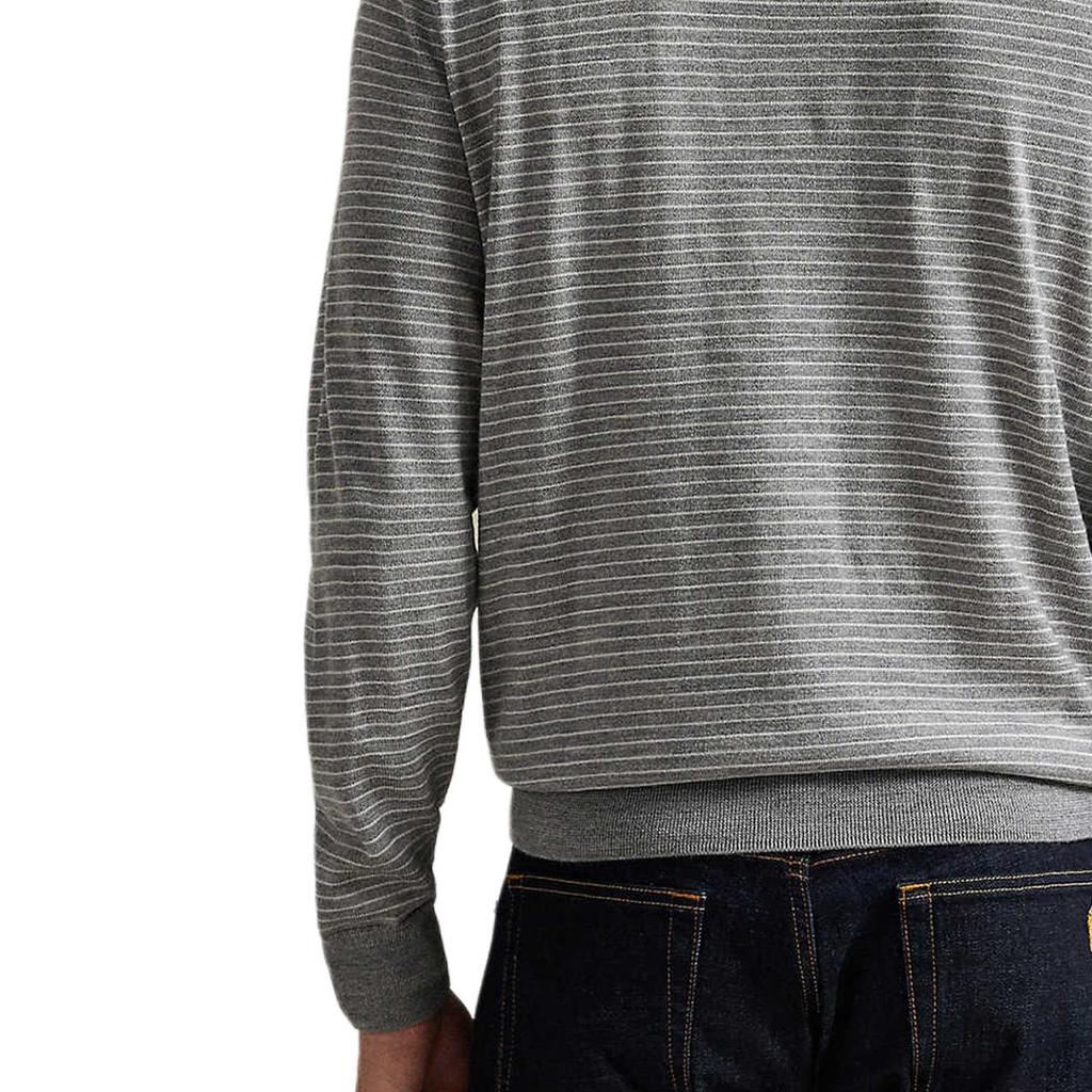 Polo Ralph Lauren FW25 Striped Regular Fit Long Sleeve Crew Neck Sweater Men Sweater MNPOSWE16822459-020