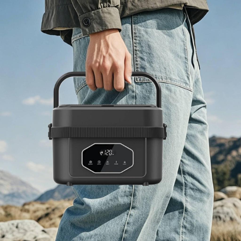Electric Heating Lunch Box Cleanable Portable Meal Heater for Students