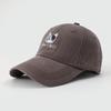 Cotton Cat Embroidered Baseball Cap With Sun Protection For Casual Summer Wear