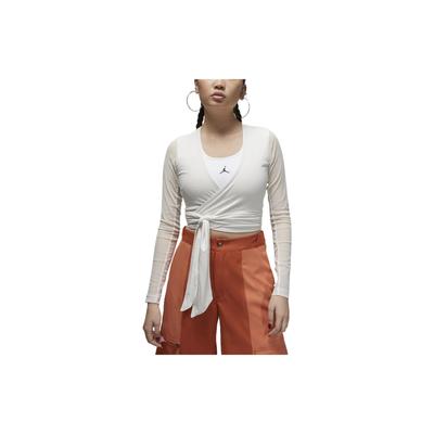 23 Ingegnerizzato SS22 Monocolore Traspirante Leggero Corto Manica Lunga Top Donna top Grigio Fantasma Bianco DO4500-030