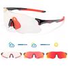 Pochromic Cycling Sunglasses Cycling Glasses MTB UV400 Sports Glasses Bicycle Eyewear Outdoor Glasses Running Goggles