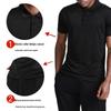 Men's Quick-Dry Breathable Polo Shirt for Summer Sports & Casual Wear