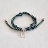Bread Clip Cham Green Knot Bracelet