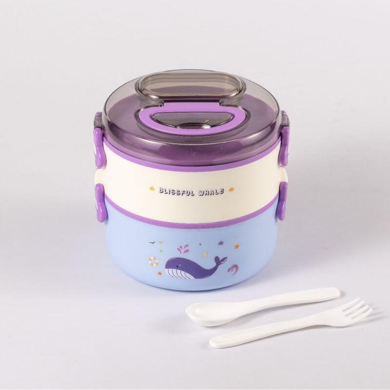 Japanese Style Double-Layer Unicorn Lunch Box