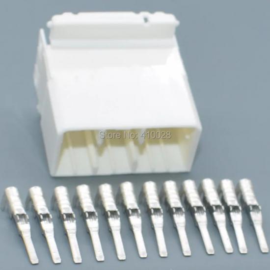 worldgolden 12pin 1.8mm auto plastic cable housing plug wire harness Elevator Accessories connector 173851-1