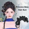 Hairpiece Synthetic Hanfu Chignon Headwear Princess Bow Hair Bun  Cheongsam