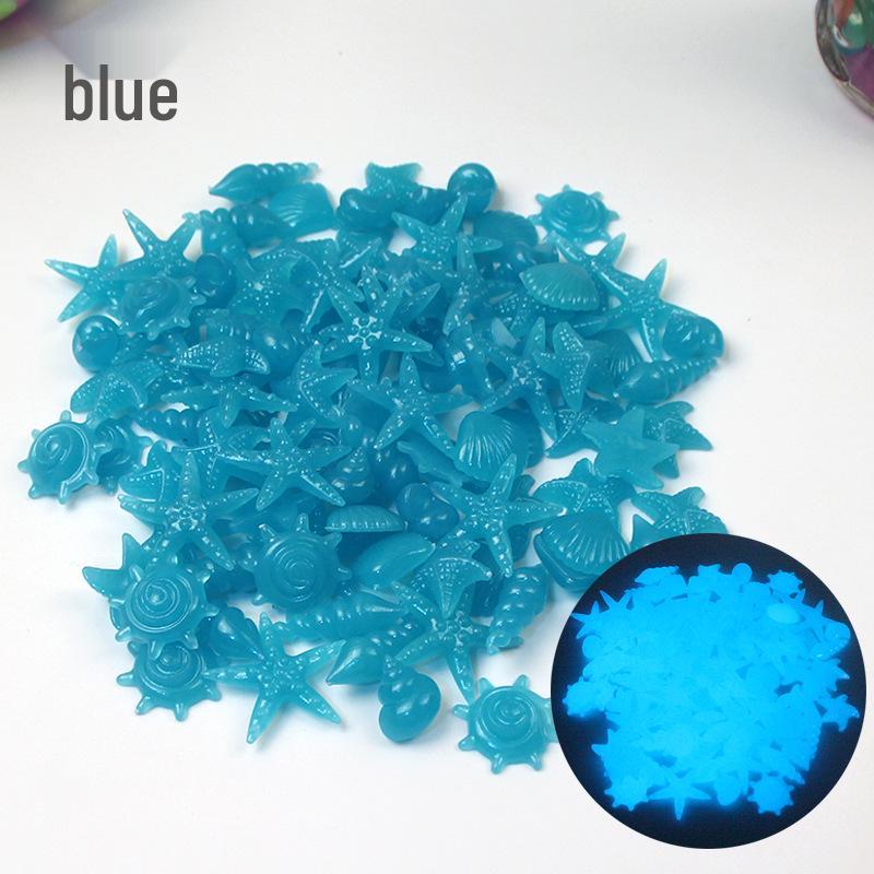 

Fluorescent Marine Luminous Pebbles and Shells for Aquarium Landscaping 10 pieces/bag