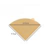 200piece Hand Brewed Coffee Filter Paper Disposable Fan-shaped Coffee Powder Filter Papers Drip  Coffeemaker Cone Leach Papers