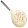 Silicone Skimmer Ladle for Home Kitchens Designed to Lift Food from Hot Oil Boiling Water or Steam While Draining Fluids