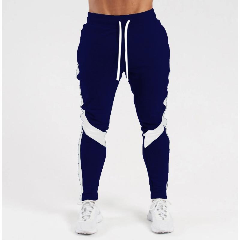 Color Blocked Warm Underwear for Men's Sports Casual Pants