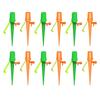 12 Pcs Plant Self Watering Spikes Adjustable Slow Release Watering Spikes Plant Drip Irrigation System with Drip Control Valve Switch for Indoor