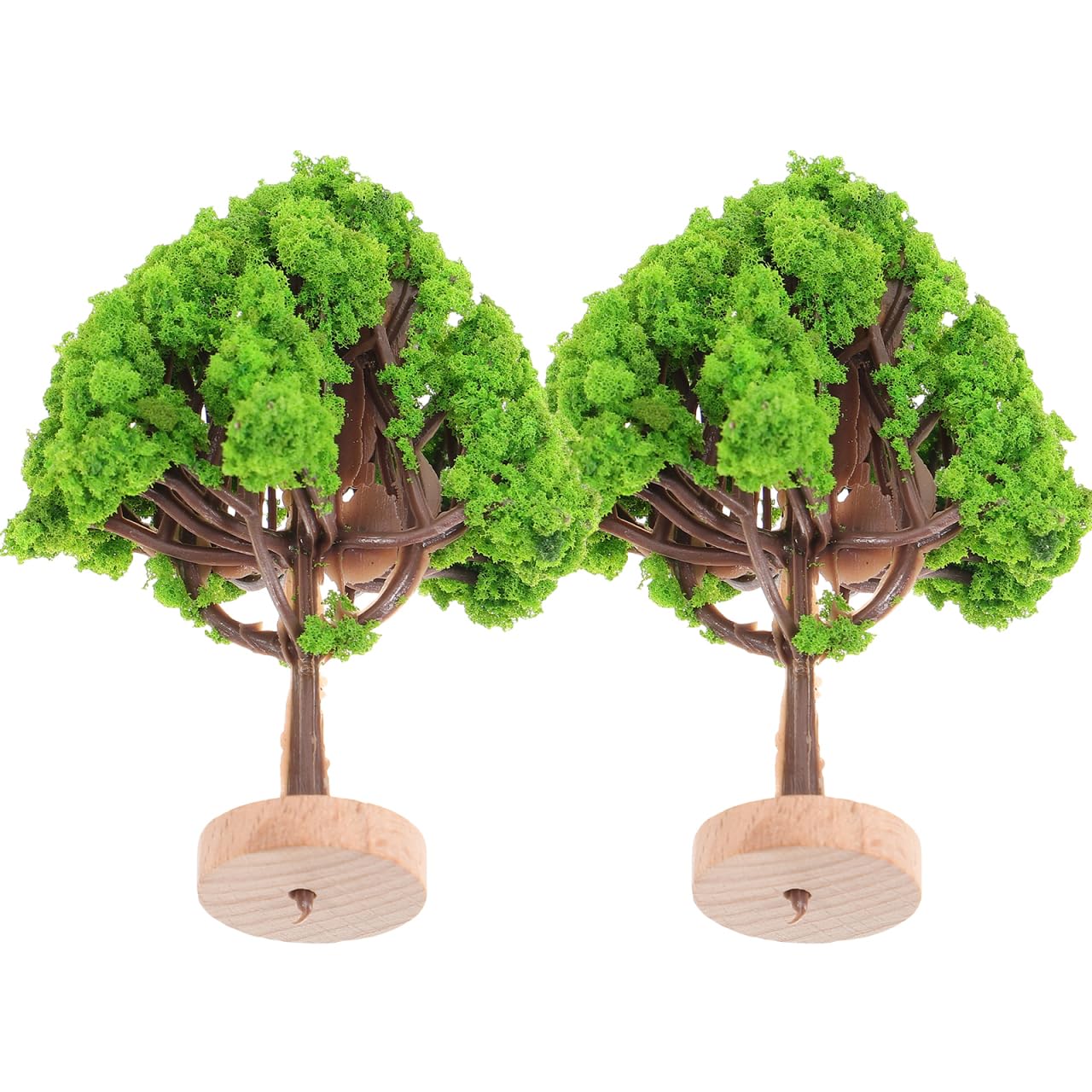 NOLITOY Miniature Tree Models - Street Trees, Landscape Trees, Diorama Trees, Garden Trees, Sand Table, Home Decoration, Miniature Garden Ornament -