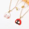 Set di 2 collane Marvel Spider-Man per Coppie Accessorio Moda Regalo per Migliori Amici
