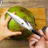 Coconuts Opener Coconuts Puncher  Wear-Resistant Kitchen Gadget with Non-slip Handle for Women Men Adults Family Boys
