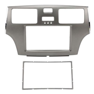 2Din Car DVD Audio Fascia Stereo Radio Navigation Panel Frame ABS Replacement for WINDOM ES300 2008