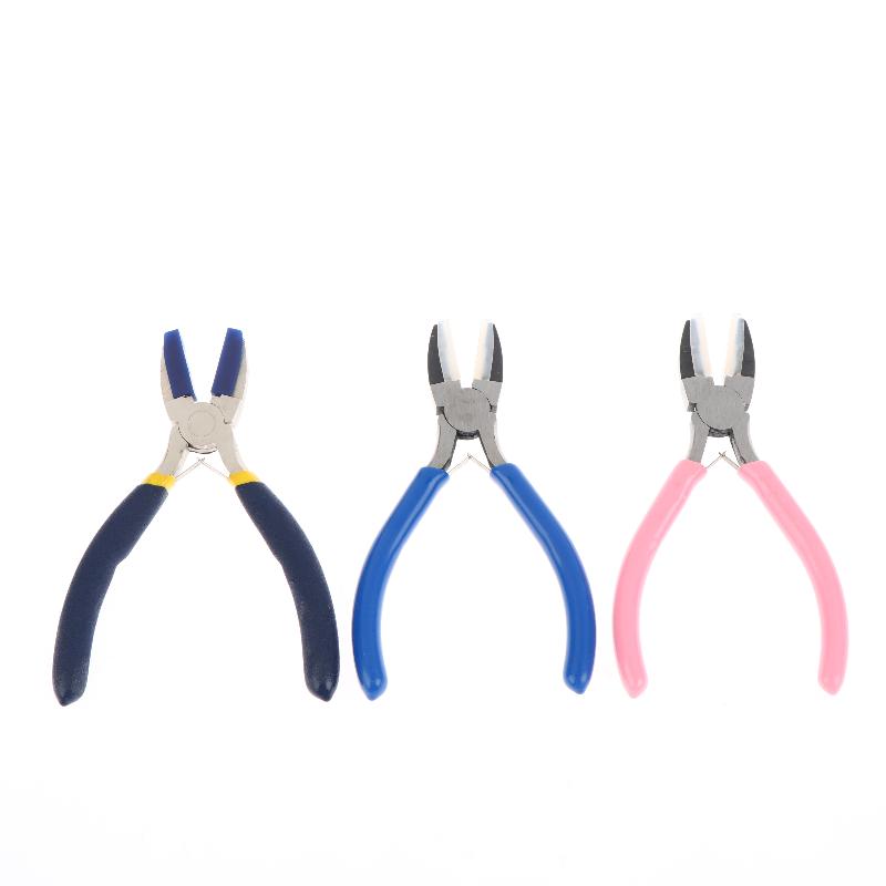 1Pcs Flat Nose Pliers Double Nylon Jaw Pliers Jewelry Plier Wire Straightentener Craft And Diy Tool Kit For Jewelry Making