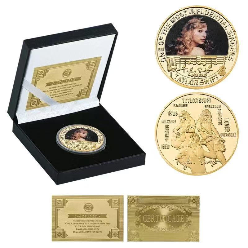 Commemorative Coins, Gold Banknotes, Commemorative Banknotes, Die Cast Metal Coins, Badges, Gifts, Celebrity Merchandise