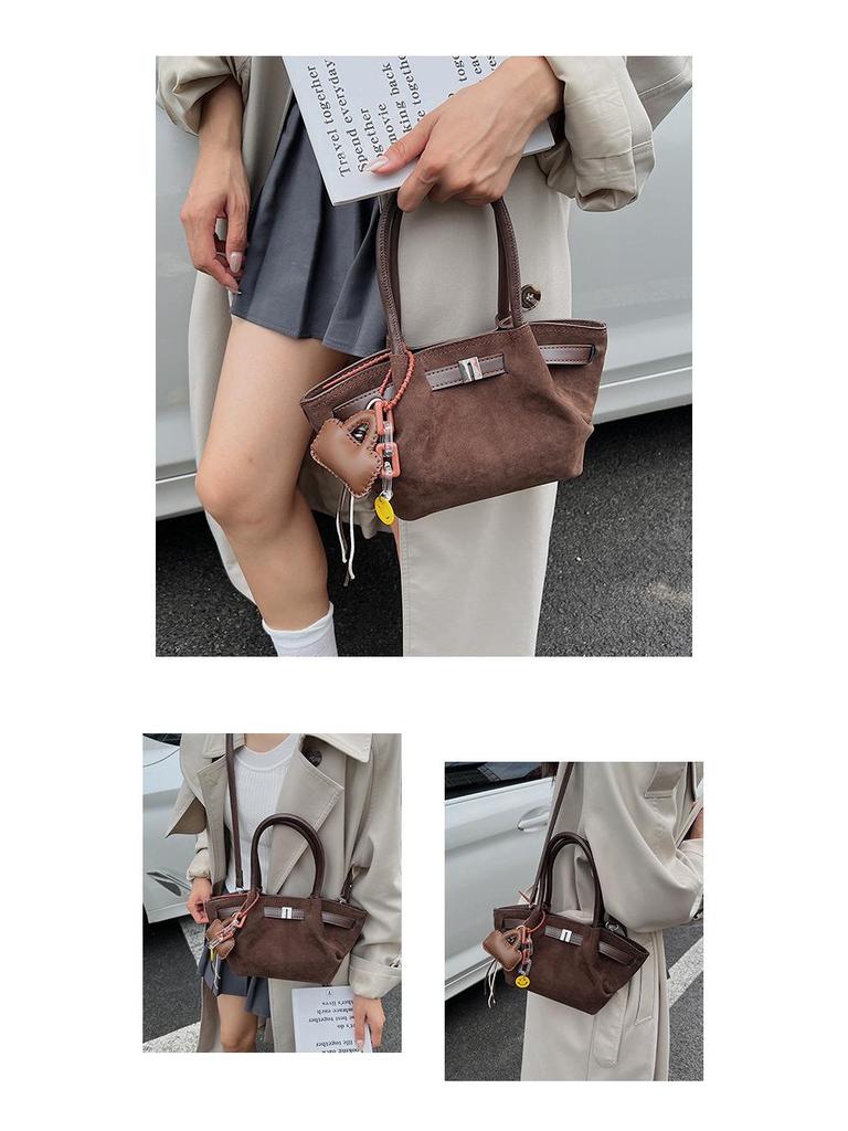 Niche Versatile Crossbody Work Bag - Retro Pleated Women's Handbag, New Fashion 2025