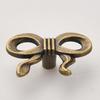 Bowknot Single-Hole Handle For Wardrobe Doors Drawers And Cabinets Retro Zinc Alloy Single-Hole Furniture Small Handle