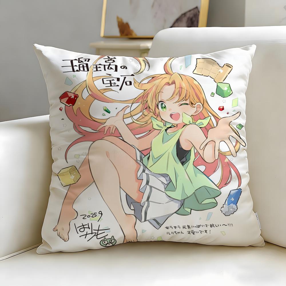 popular brand Ruri Rocks Cushion Cover Soft & Easy-Wash Pillow Case – Versatile for Couch, Bed, Travel and Office
