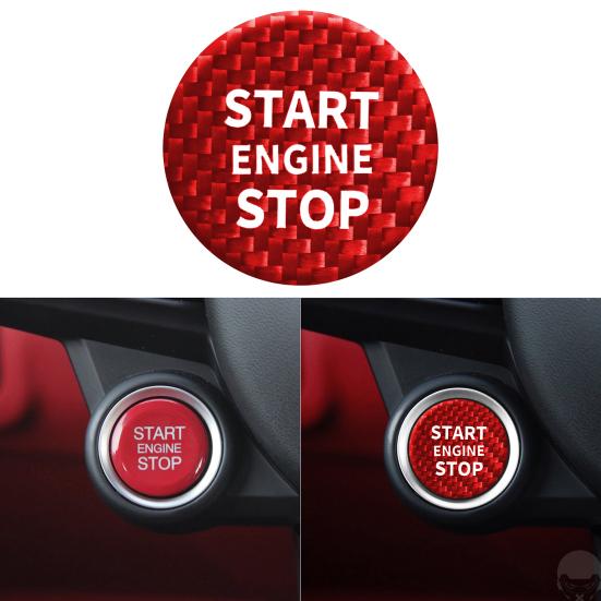 

Простое украшение на кнопку автомобиля, устойчивое к царапинам, легко приклеивается