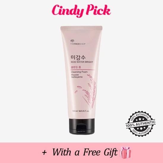 

THE FACE SHOP Rice Water Bright Очищающая пенка для лица 150 мл (2 варианта)