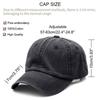 Solid Color Baseball Cap Women's Plain Sport Golf Cap for Man Washed Cotton Dad Hat Sun Hats