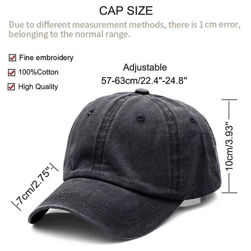 Solid Color Baseball Cap Women's Plain Sport Golf Cap for Man Washed Cotton Dad Hat Sun Hats