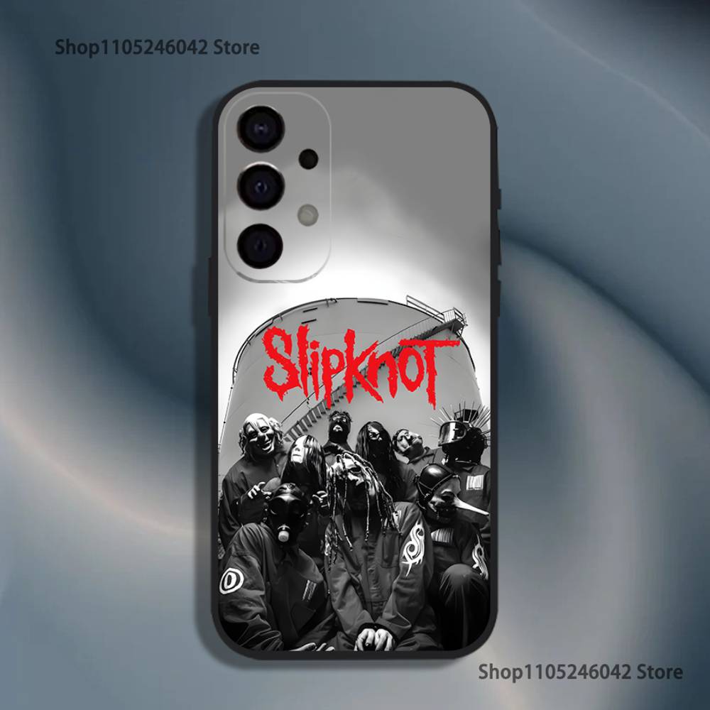 Band S-SlipknotS Psychosocial Phone Case For Samsung S25,S24,S21,S22,S23,S30,Ultra,S20,Plus,Fe,Lite,5G Black Cover