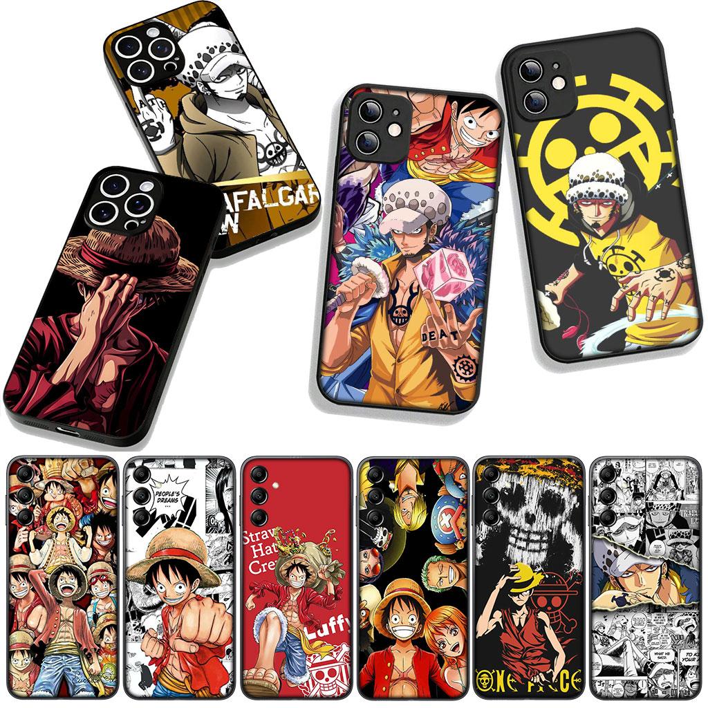 Cover for Apple iPhone 16 15 14 Plus 13 12 Mini 17 Pro Max + ProMax 16E Air Phone Case Trafalgar Water One Pieces Luffy Law