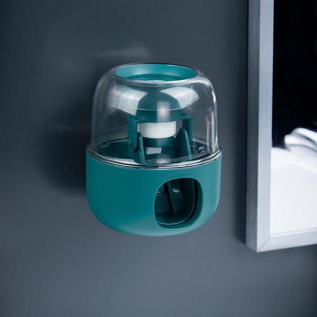 

Настенный соковыжималка для зубной пасты MENGNI, водонепроницаемый дозатор для зубной пасты, количественный дозатор для пасты, туалет, аксессуары для домашней ванной комнаты темные хаки