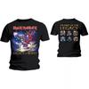 Classic Rock Metal Band Tshirt Iron Maiden Unisex T-Shirt: Legacy Beast Fight (Back Print)