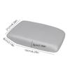 Gray Leather & Plastic Armrest Cover for Toyota Han Console