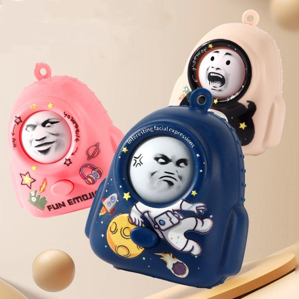 With Keychain Face Changing Toy 4 Facial Cartoon Doll Keychain Face Changing Pendant  Children