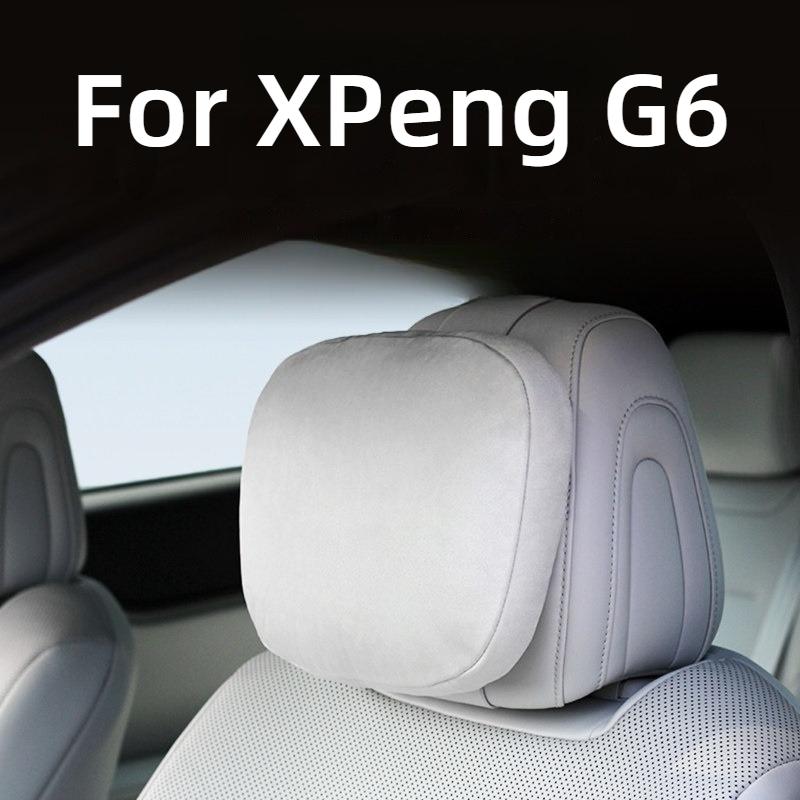 Fit For XPeng G6 2025 Car Original Style Comfortable Headrest Lumbar Support Neck Pillow Interior Modification