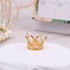 Model Toys Mini Metal Crown Model Decorating Mini Princess Crown Dollhouse  Dolls Accessories