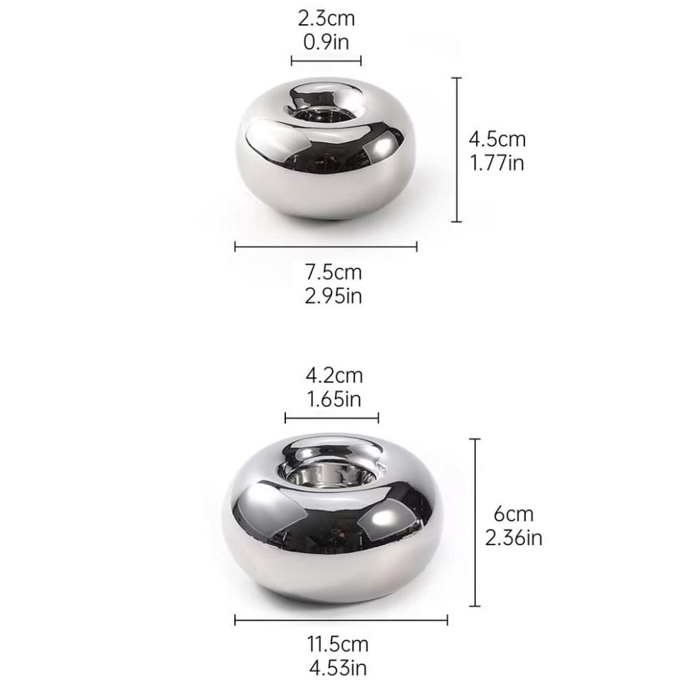 Ceramic Candlestick Modern Wax Melt Burner Home Decoration Candle Holder  Aromatherapy Gift