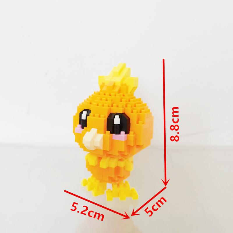 Anime Pokémon Building Blocks Assembly Anime Charizard Doll Blastoise Bulbasaur Gengar Bricks Figures Toy for Kid Gift