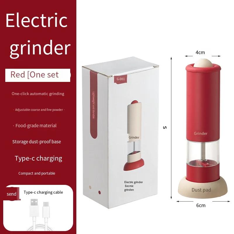

Electric Pepper Grinder for Kitchen Household Use Freshly Ground Sea Salt And Black Grain Pepper Powder Maker