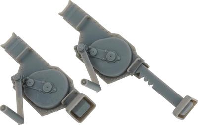 T-Rex Studios 1/35 WW2 German Tank 20t Jack, Short Type (2-pack) Plastic Model Part TR35181 (Tank)