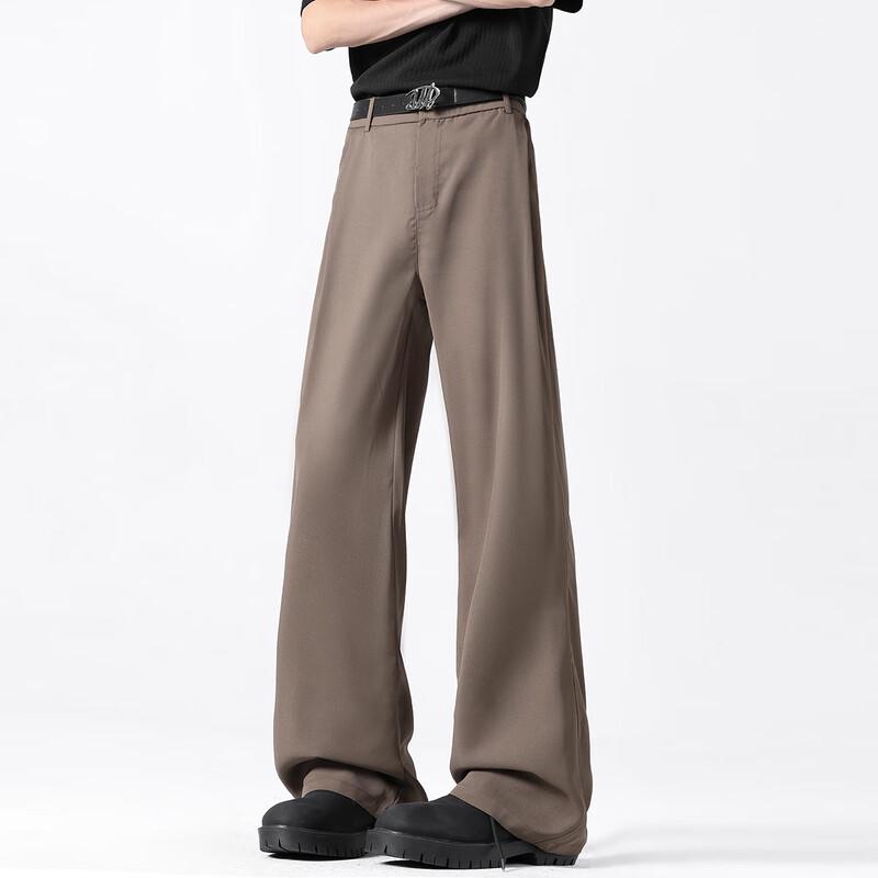 Foss Phil Men's Autumn/Winter Flared Wide-Leg Casual Trousers