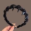 Fashion Non-slip Hairbands For Women Wave Top Anti-Slip 1pc Hairband Toothed Tooth Headbands Ne F7Q9