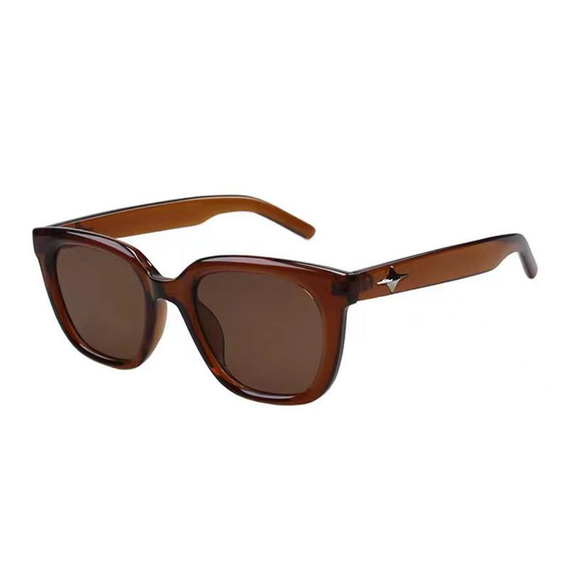 

Classic Black And Grey Lens Polarized Sunglasses With Metal Hinge StyleD,