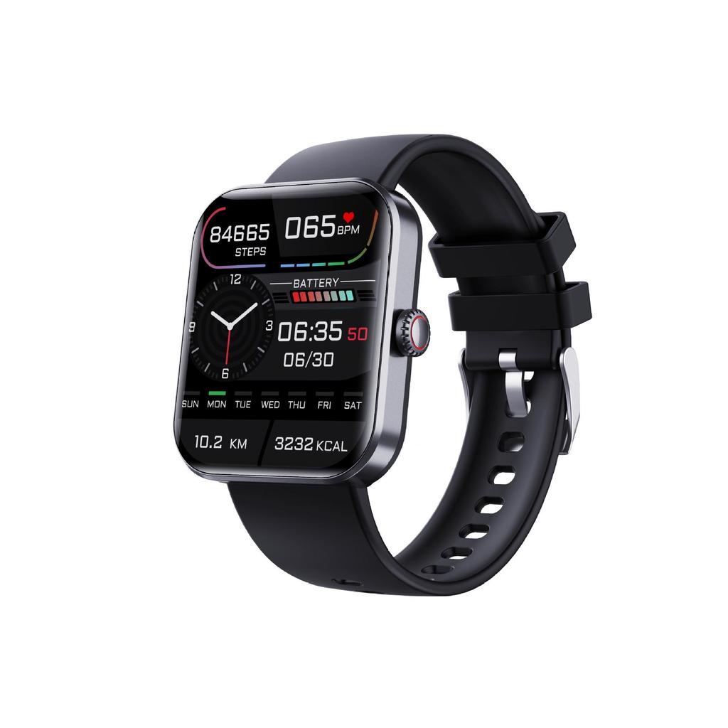 F57L Smartwatch: 1.91'' HD Screen, Heart Rate & Blood Oxygen Monitor, Sports Bracelet